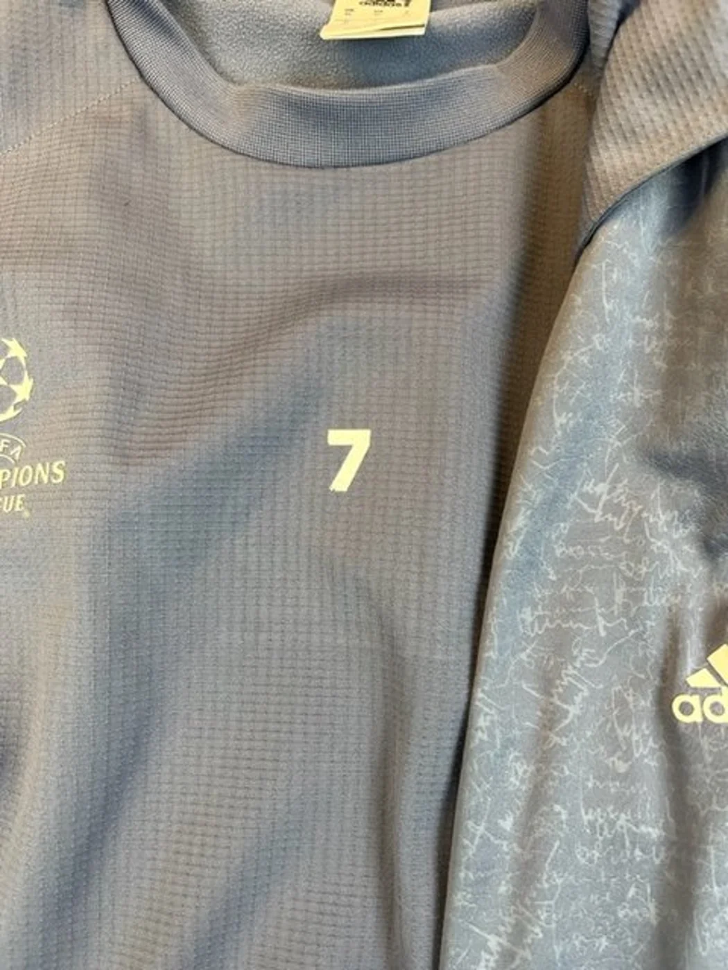 Ronaldo number seven for Cristiano Ronaldo Pre-Match Top — Champions League Final 2017
