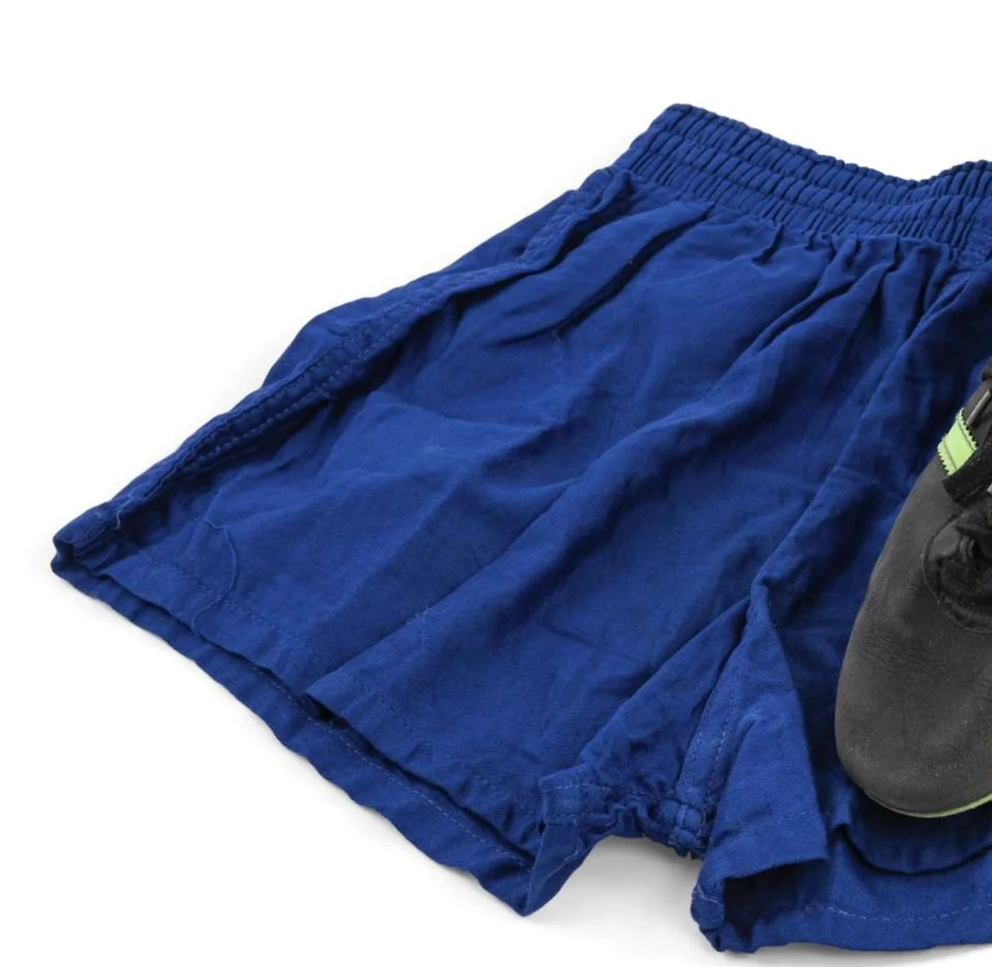 George Best training shorts for George Best Match-Worn Adidas Boots and Training Shorts — 1970s
