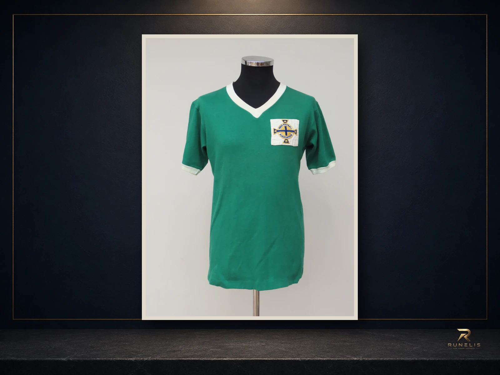 Source photograph of George Best Northern Ireland No.7 Shirt — 1964