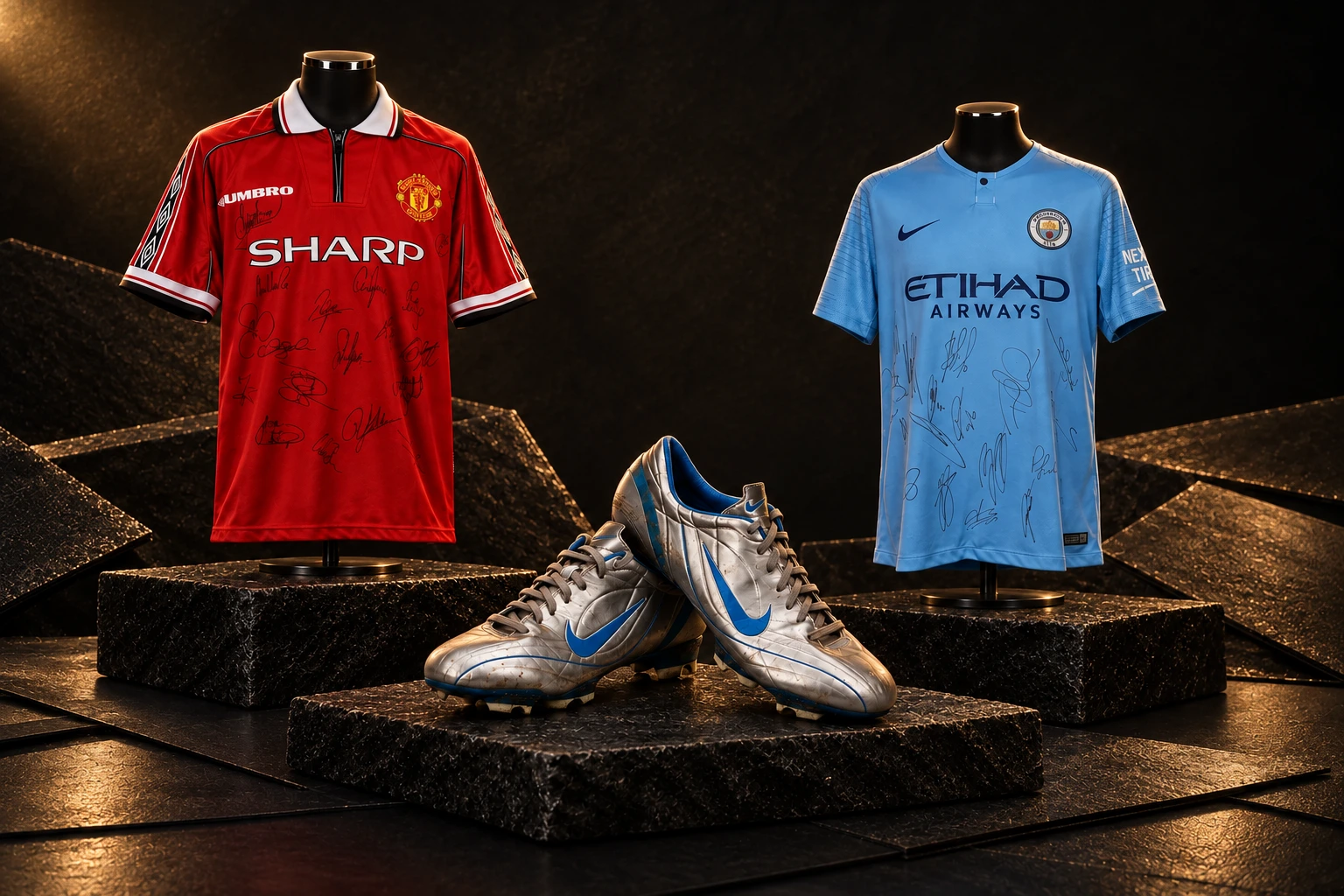Runelis presentation of selected source photographs from Premier League 30 Year Anniversary