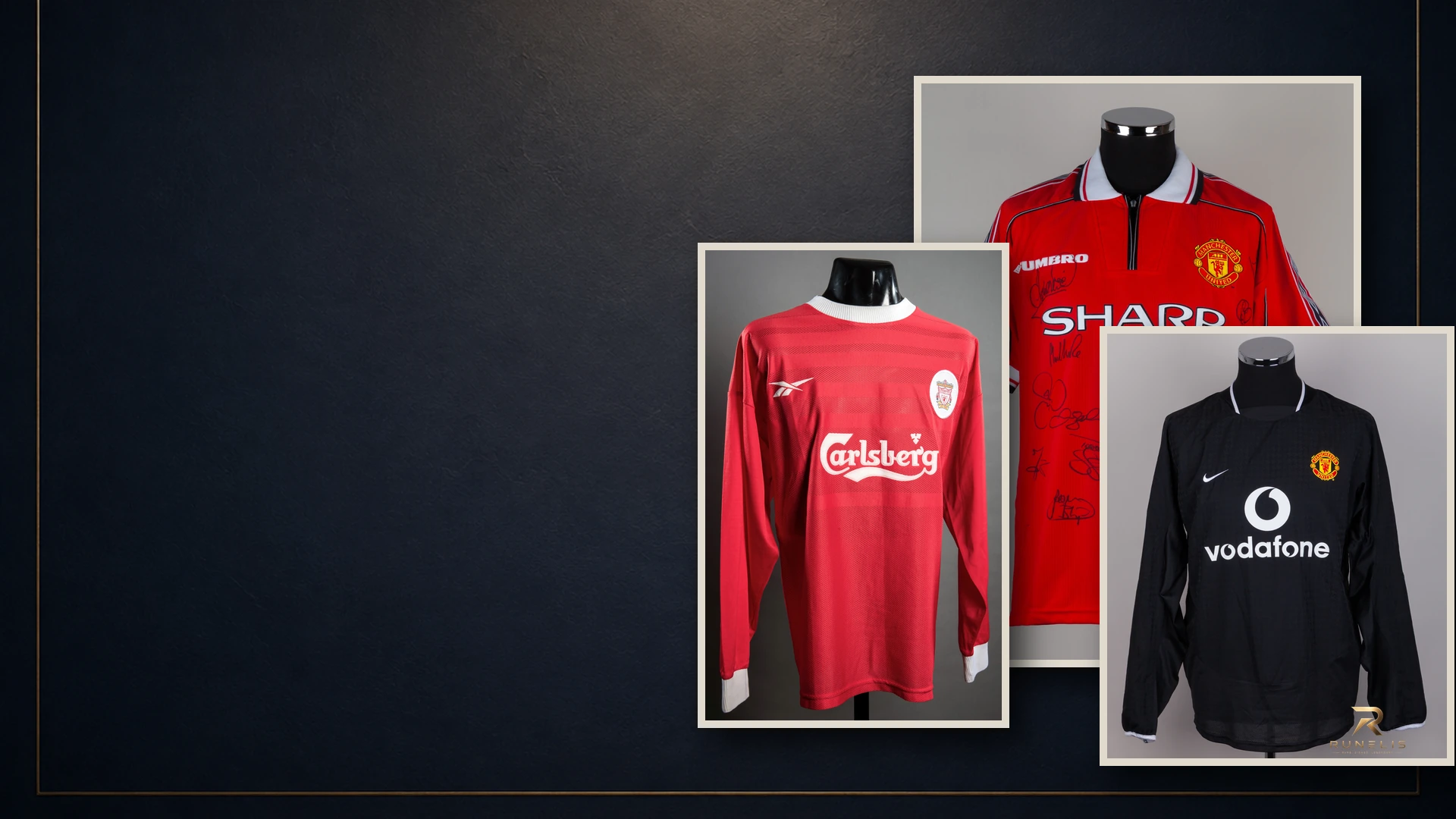 Runelis presentation of selected source photographs from Premier League 30 Year Anniversary