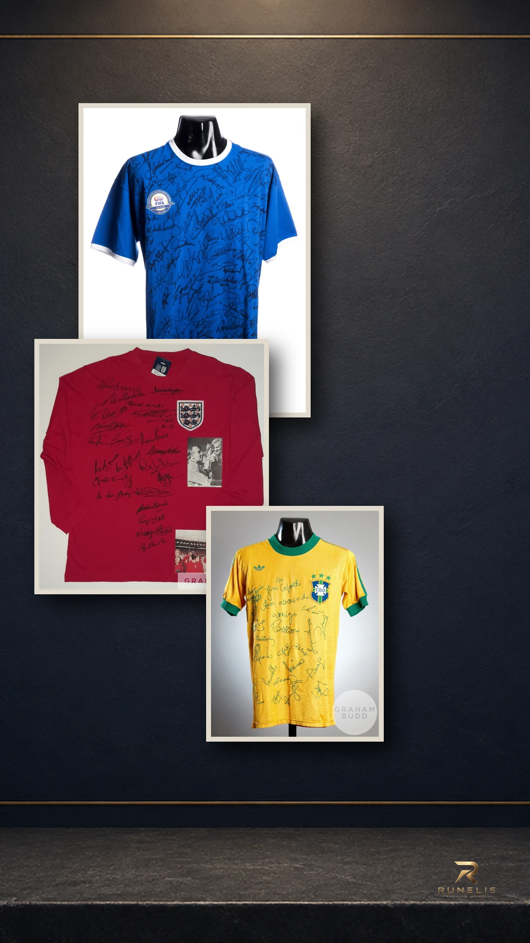 Runelis presentation of selected source photographs from World Cup: The Collection