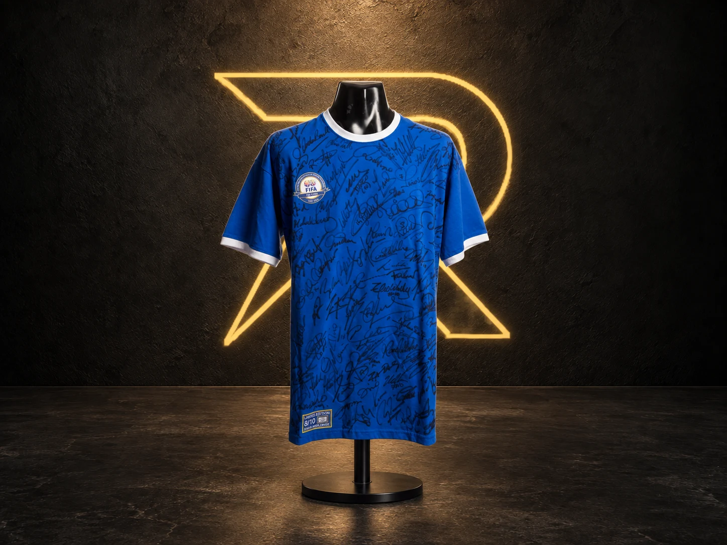 FIFA Centenary Jersey Signed by the FIFA 100 — Edition 8/10